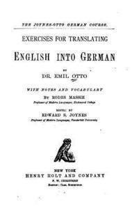 Emil Otto - Exercises for translating English into German, Häftad. Tillgänglighet: Lägg i varukorg