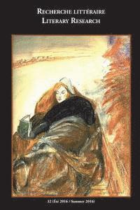 Marc Maufort - Recherche Litteraire / Literary Research vol. 32, Häftad