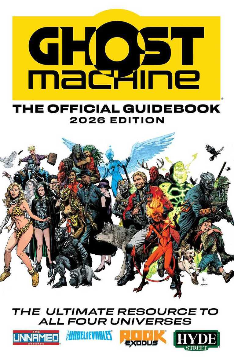 Geoff Johns, Brad Meltzer, Peter J. Tomasi, Francis Manapul - Ghost Machine Guidebook, Häftad