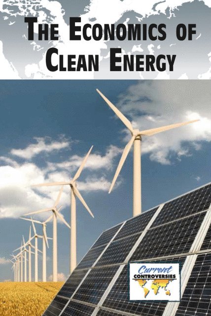 Kathryn Roberts - Economics of Clean Energy, E-bok