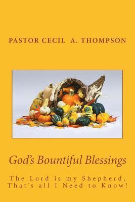 Cecil a. Thompson, Larry E. Hunter - God's Bountiful Blessings, Häftad. Tillgänglighet: Lägg i varukorg