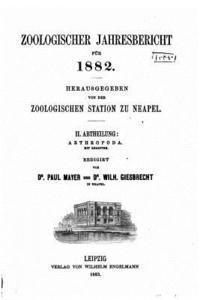 Paul Mayer - Zoologischer Jahresbericht fur 1882, Häftad. Tillgänglighet: Lägg i varukorg