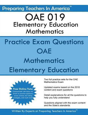 Preparing Teachers in America - OAE 019 Elementary Education Mathematics: Ohio Assessments for Educators, Häftad. Tillgänglighet: Lägg i varukorg