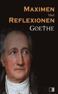 Goethe - Maximen und Reflexionen, Häftad