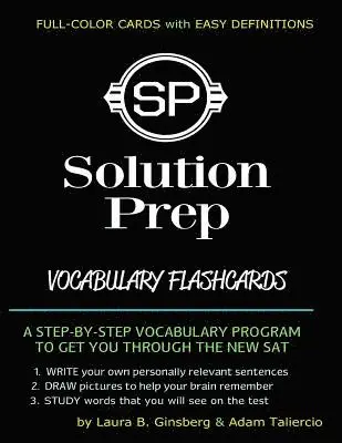 Adam Taliercio, Laura B. Ginsberg - Solution Prep Vocabulary Flashcards: For the SAT & ACT!, Häftad. Tillgänglighet: Lägg i varukorg