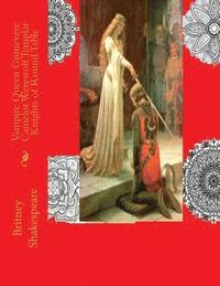 Vampire Queen Guinevere Camelot Werewolf Templar Knights of Round Table: King Arthur's Quest & The Wizard Merlin's Magic Young Adult Coloring Book Fre