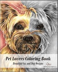 Lisa Marie - Pet Lovers Coloring Book: Beautiful Grayscale Cat and Dog Designs for Coloring, Häftad. Tillgänglighet: Lägg i varukorg