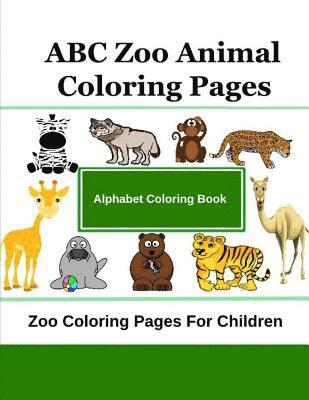 Christine Thomas - ABC Zoo Animal Coloring Pages: Zoo Coloring Pages For Children, Häftad