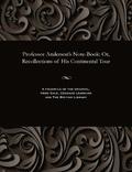 Professor Anderson's Note-Book
