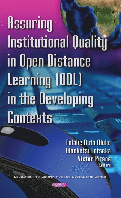 Victor Pitsoe, Moeketsi Letseka, Folake Ruth Aluko - Assuring Institutional Quality in Open Distance Learning (ODL) in the Developing Contexts, E-bok. Tillgänglighet: Lägg i varukorg