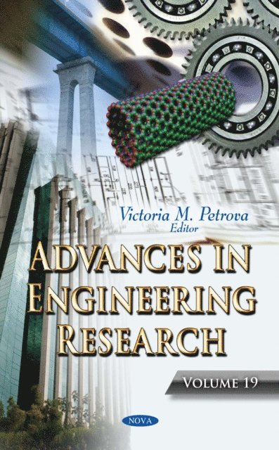 Victoria M Petrova - Advances in Engineering Research. Volume 19, E-bok