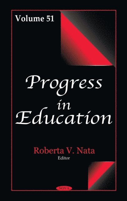 Roberta V Nata - Progress in Education. Volume 51, E-bok