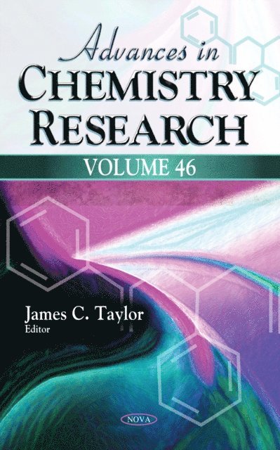 James C Taylor - Advances in Chemistry Research. Volume 46, E-bok