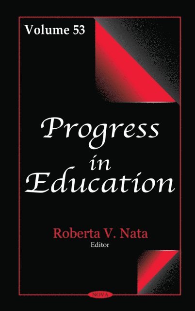 Roberta V. Nata - Progress in Education. Volume 53, E-bok