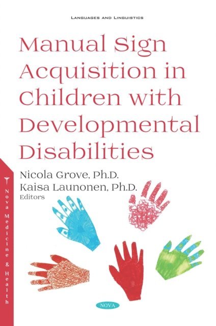 Nicola Grove - Manual Sign Acquisition in Children with Developmental Disabilities, E-bok