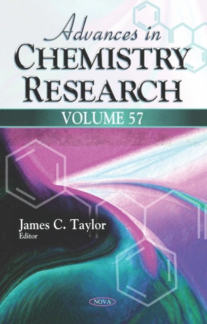 James C. Taylor - Advances in Chemistry Research. Volume 57, E-bok
