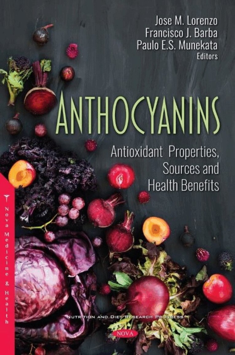 Jose Manuel Lorenzo Rodriguez - Anthocyanins, Inbunden