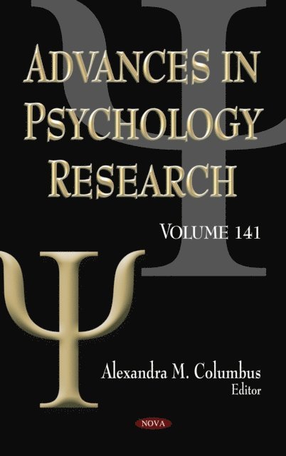 M Alexandra . Columbus - Advances in Psychology Research. Volume 141, E-bok