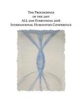 The Proceedings of the 21st International Humanities Conference: : ALL and Everything 2016