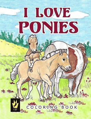 Ellen Sallas - I Love Ponies Coloring Book, Häftad. Tillgänglighet: Lägg i varukorg