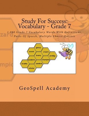 Vijay Reddy, Geetha Manku - Study For Success: Vocabulary - Grade 7: 1,000 Grade 7 Vocabulary Words With Definitions, Parts Of Speech, Multiple Choice Quizzes, Häftad. Tillgänglighet: Lägg i varukorg