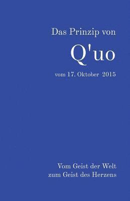 Jim McCarty, Jochen Blumenthal - Prinzip von Q'uo vom 17. Oktober 2015, Häftad. Tillgänglighet: Tillfälligt slut