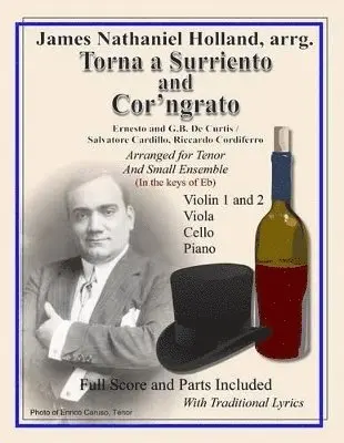 Giambattista De Curtis, Salvatore Cardillo, Riccardo Cordiferro - Torna a Surriento and Cor'ngrato, Häftad. Tillgänglighet: Lägg i varukorg