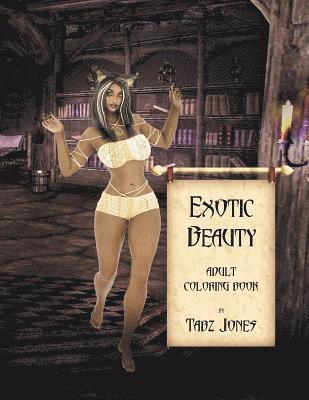 Tabz Jones - Exotic Beauty Adult Coloring Book, Häftad. Tillgänglighet: Lägg i varukorg