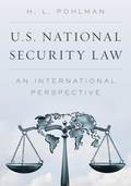 U.S. National Security Law