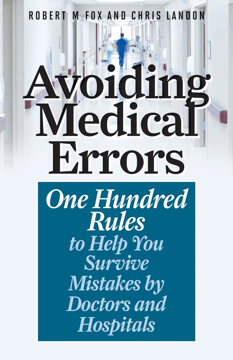 Robert M. Fox, Chris Landon - Avoiding Medical Errors, Inbunden. Tillgänglighet: Lägg i varukorg