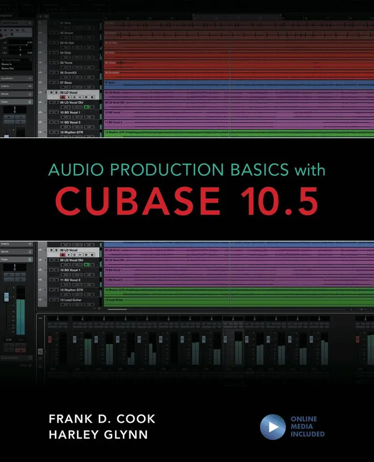 Frank D. Cook, Harley Glynn - Audio Production Basics with Cubase 10.5, Häftad. Tillgänglighet: Lägg i varukorg
