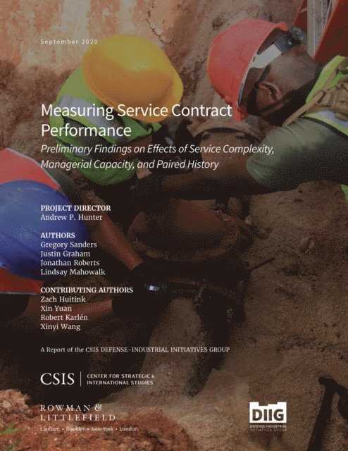 Andrew P. Hunter, Gregory Sanders - Measuring Service Contract Performance, E-bok