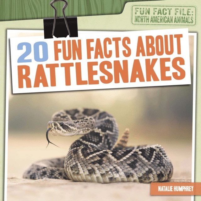 Natalie Humphrey - 20 Fun Facts About Rattlesnakes, E-bok. Tillgänglighet: Lägg i varukorg