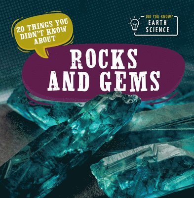 Marie Morrison - 20 Things You Didn't Know about Rocks and Gems, Inbunden. Tillgänglighet: Tillfälligt slut