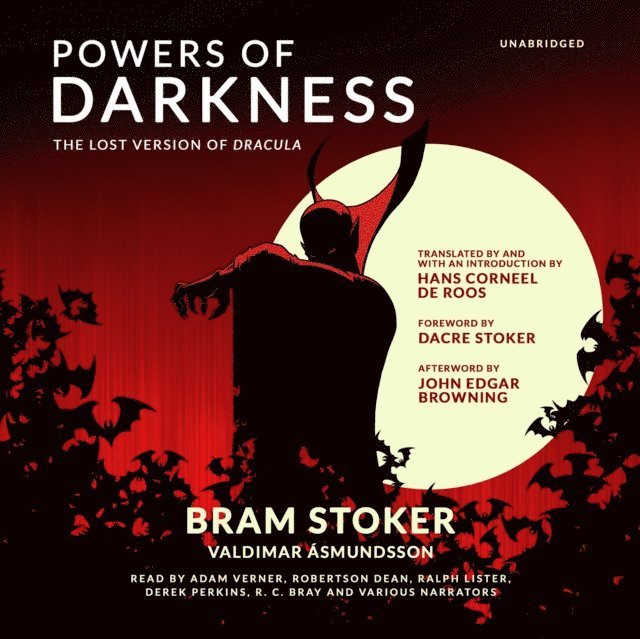 Valdimar Asmundsson, Bram Stoker - Powers of Darkness, Ljudbok