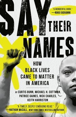 Curtis Bunn, Keith Harriston, Michael H Cottman, Nick Charles, Patrice Gaines - Say Their Names, Häftad. Tillgänglighet: Lägg i varukorg