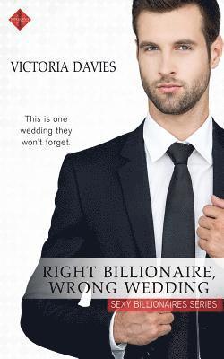Victoria Davies - Right Billionaire, Wrong Wedding, Häftad. Tillgänglighet: Lägg i varukorg