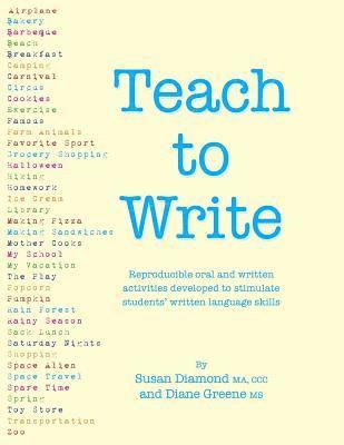 Susan Diamond - Teach to Write, Häftad. Tillgänglighet: Lägg i varukorg