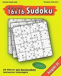 Leichte 16x16 Buchstaben Sudoku 05: Leichte 16x16 Buchstaben-Sudoku, Ausgabe 05