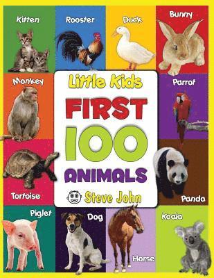 Steve John - Little Kids First 100 Animals, Häftad