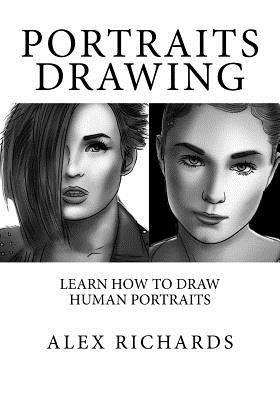Alex Richards - Portraits Drawing, Häftad