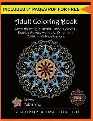 Steve John, Fihow Publishing - Adult Coloring Book, Häftad