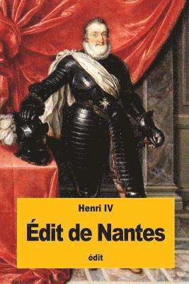 Henri IV - Édit de Nantes, Häftad. Tillgänglighet: Lägg i varukorg