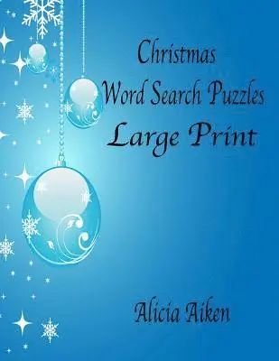 Alicia Aiken - Christmas Word Search Puzzles Large Print, Häftad. Tillgänglighet: Tillfälligt slut