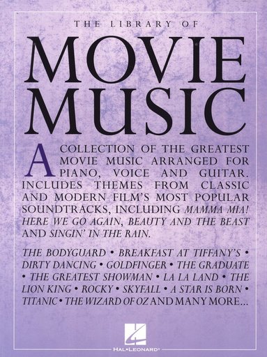 Library of Movie Music by Hal Leonard Publishing Corporation