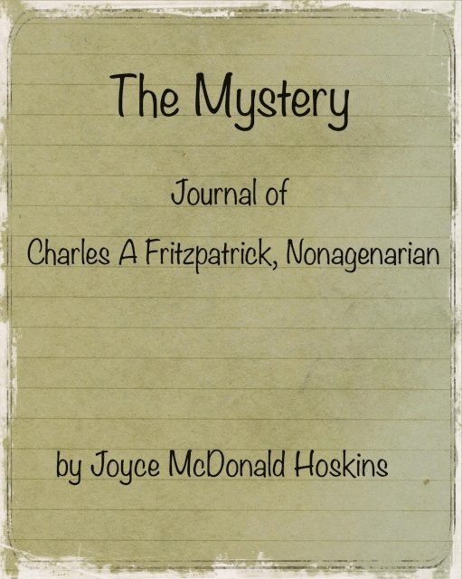 Joyce McDonald Hoskins - Mystery, E-bok. Tillgänglighet: Lägg i varukorg