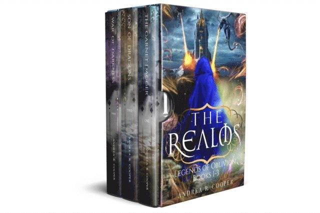 Andrea R. Cooper - Realms: Legends of Oblivion series, Books 1-3, E-bok. Tillgänglighet: Lägg i varukorg