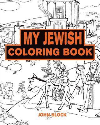 John Block - My Jewish Coloring Book, Häftad