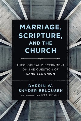 Darrin W. Snyder Belousek - Marriage, Scripture, and the Church, Inbunden. Tillgänglighet: Lägg i varukorg