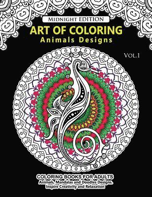 Animals Coloring Books, Animal Fantastic Team - Art of Coloring Animal Design Midnight Edition: An Adult Coloring Book with Mandala Designs, Mythical Creatures, and Fantasy Animals for Inspiration a, Häftad. Tillgänglighet: Lägg i varukorg